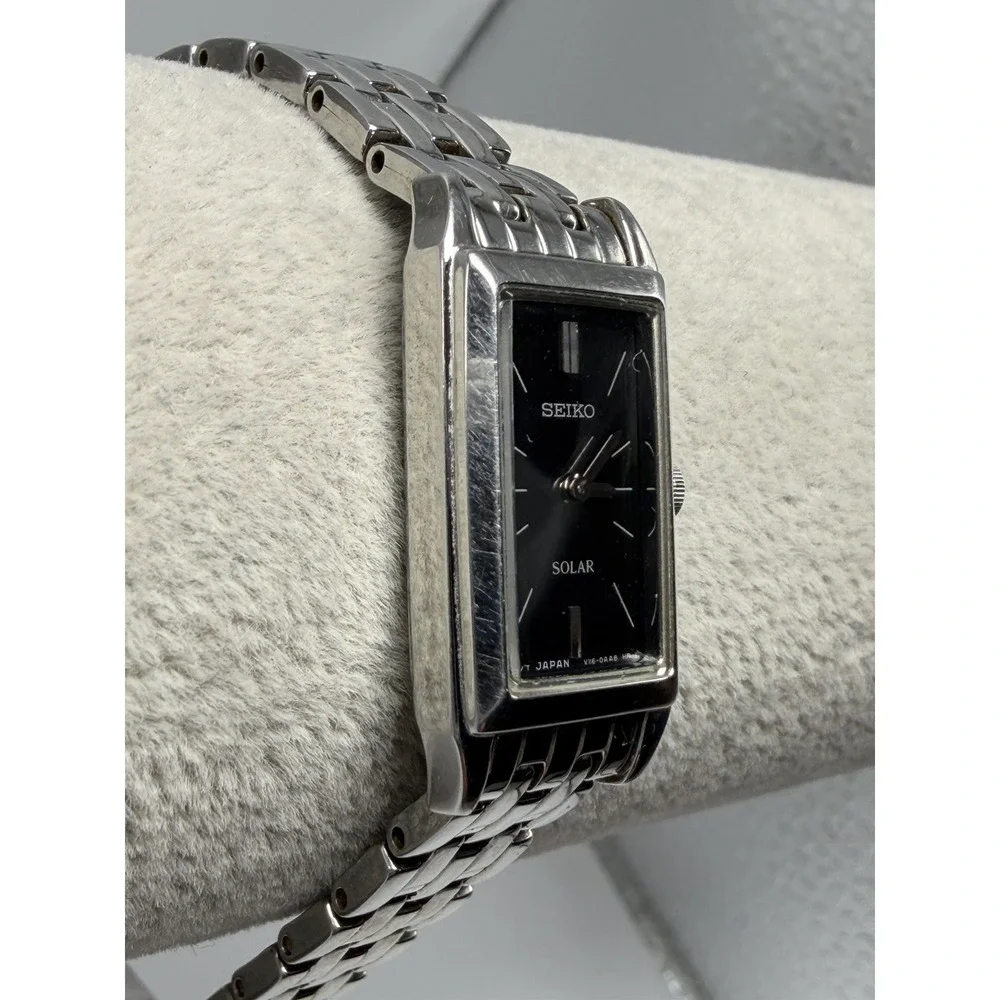 Seiko V116-0AA0 Solar Working Ladies‎ Watch 15MM 6
